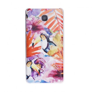 Чехол бампер для смартфонов Xiaomi Redmi 2 Rainforest 3D ORIGINAL